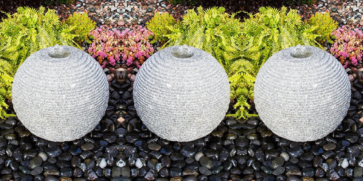 How a Granite Sphere Fountain Defines Architectural Space